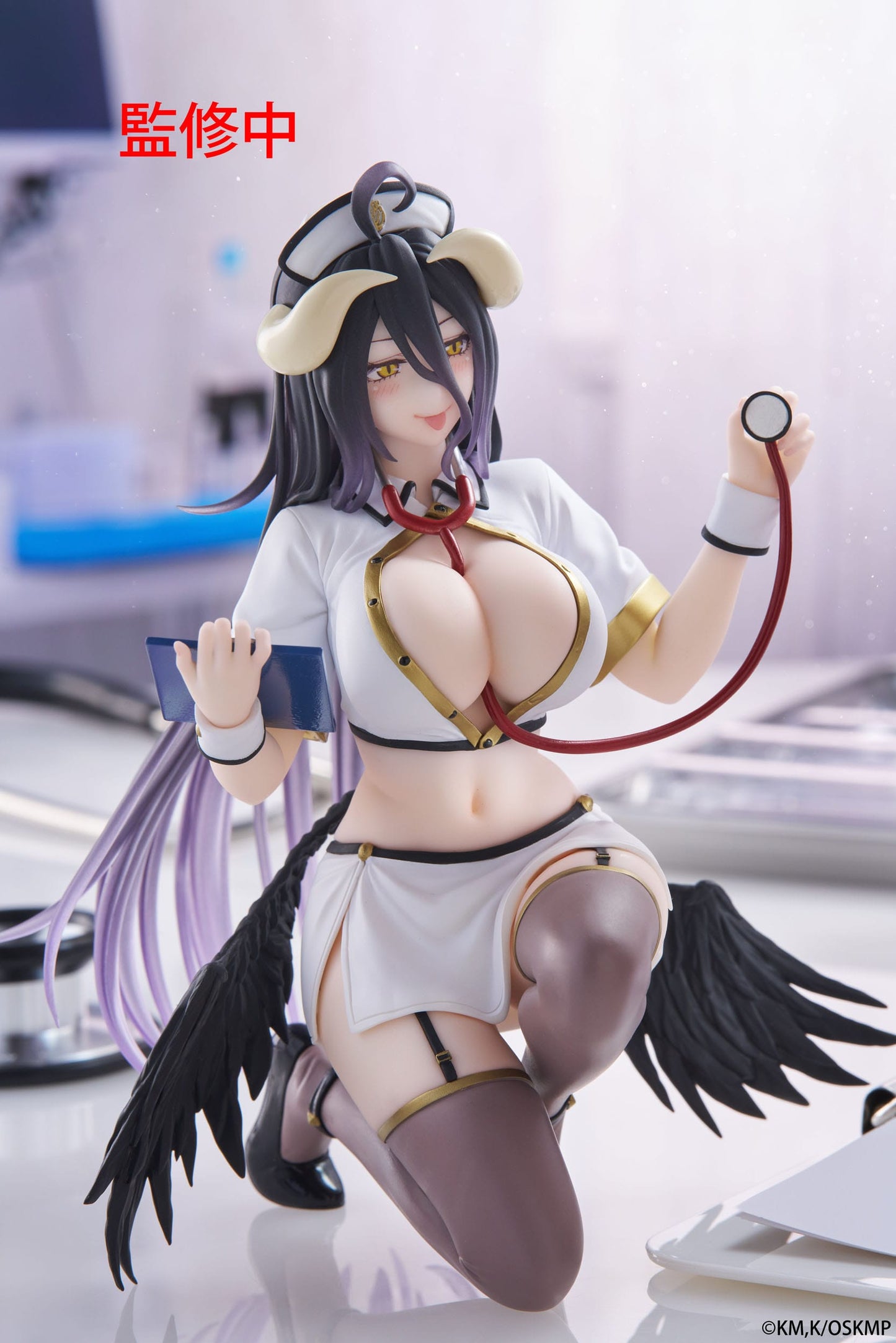 Overlord - Albedo Nurse Renewal Ver. Desktop Cute - Taito Prize