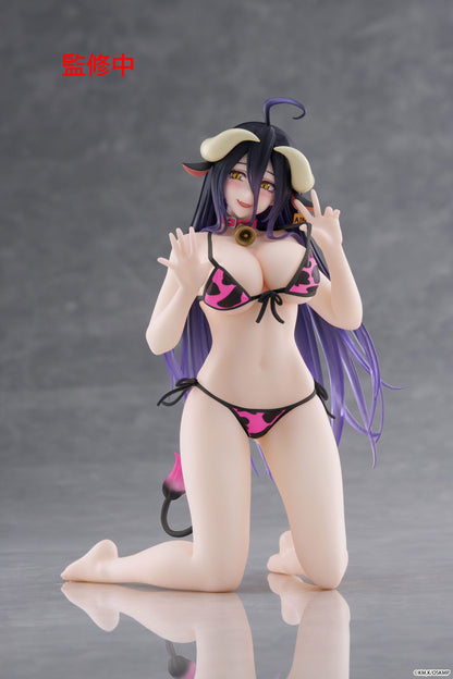 Overlord - Albedo Cow-Print Swimsuit ver. Renewal Desktop Cute - Taito Prize