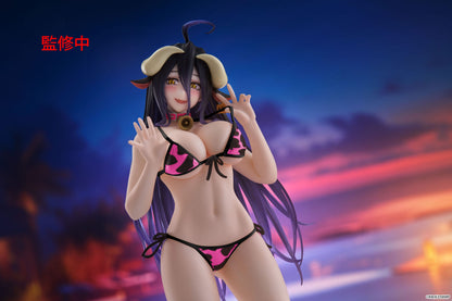 Overlord - Albedo Cow-Print Swimsuit ver. Renewal Desktop Cute - Taito Prize