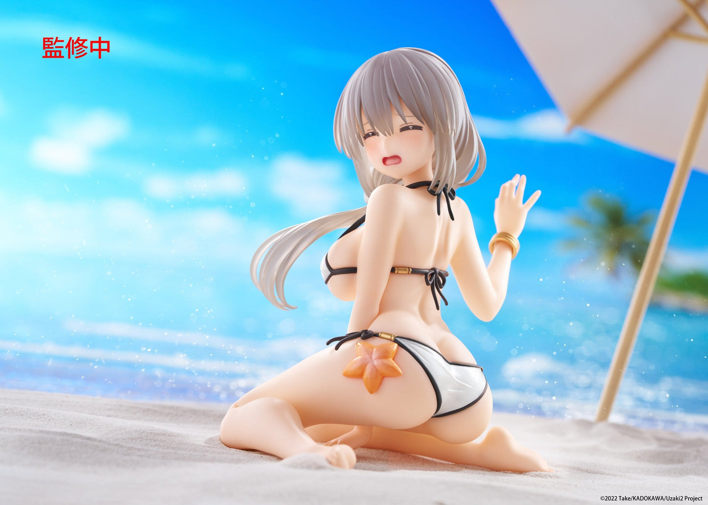 Uzaki-chan Wants to Hang Out! - Tsuki Uzaki Swimwear Ver. Desktop Cute - Taito Prize