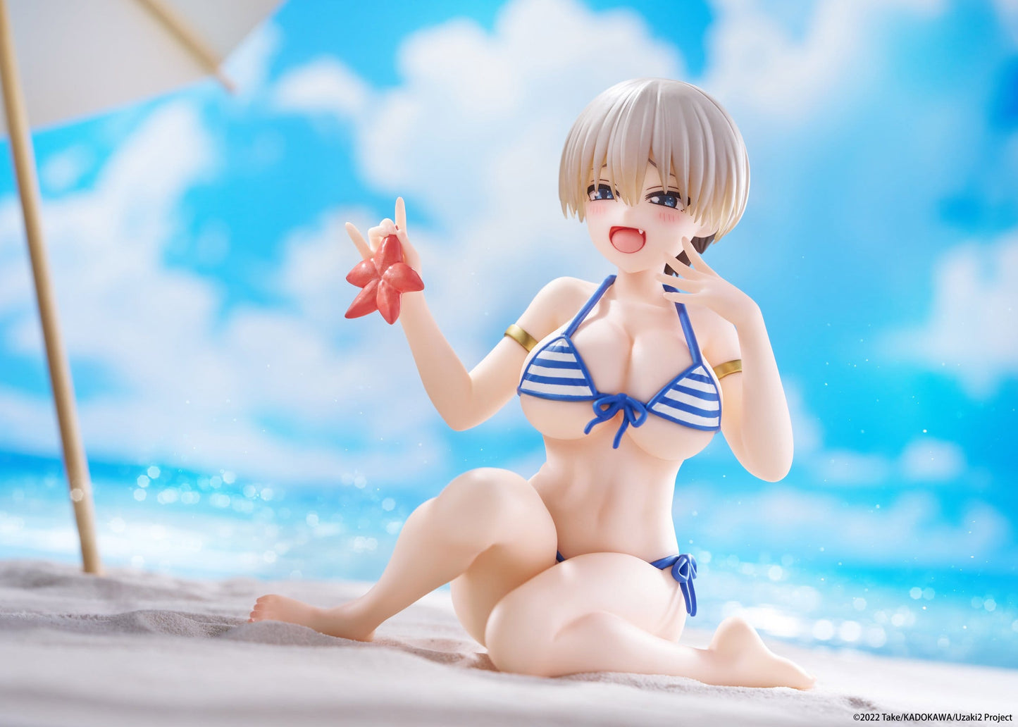 Uzaki-chan Wants to Hang Out! - Hana Uzaki Swimwear Ver. Desktop Cute - Taito Prize