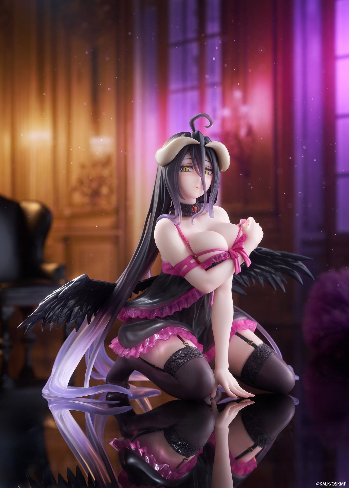 Overlord - Albedo Negligee ver. Desktop Cute - Taito Prize