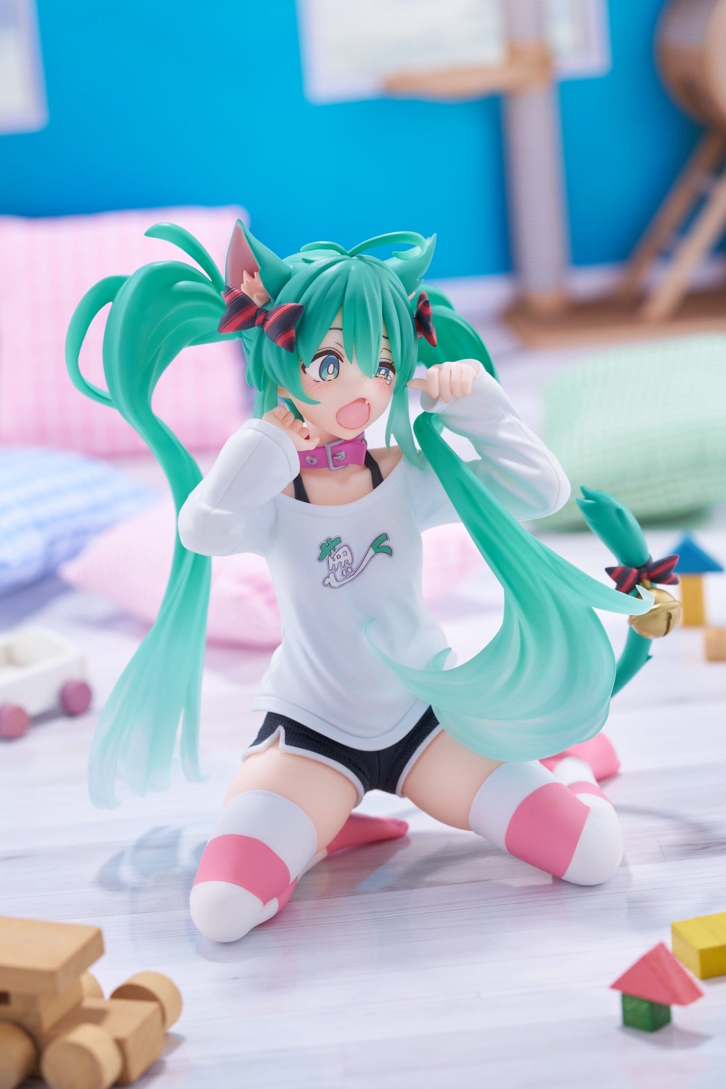 Hatsune Miku - Cat Ear Nekomimi T-Shirt Ver. Desktop Cute - Taito Prize