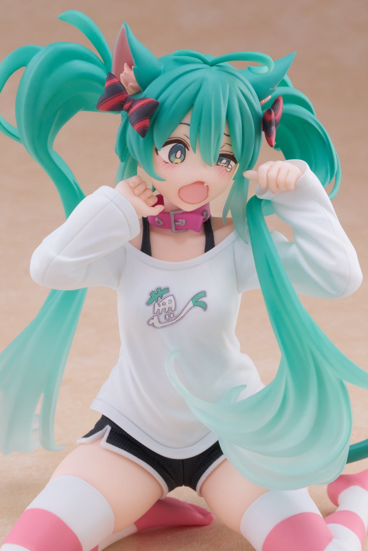 Hatsune Miku - Cat Ear Nekomimi T-Shirt Ver. Desktop Cute - Taito Prize