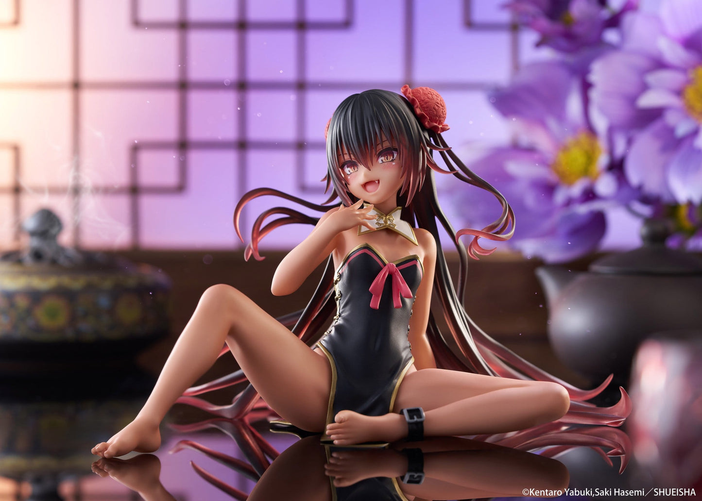 To Love-Ru Darkness - Nemesis Chinese Dress Ver. Desktop Cute - Taito Prize