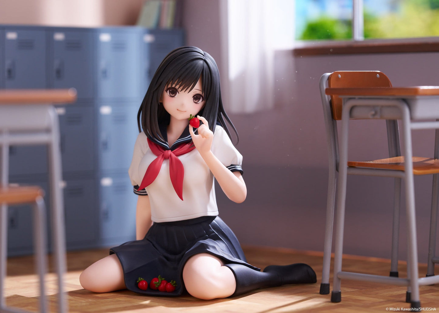 Strawberry 100% - Aya Tojo School Uniform Ver. Desktop Cute - Taito Prize
