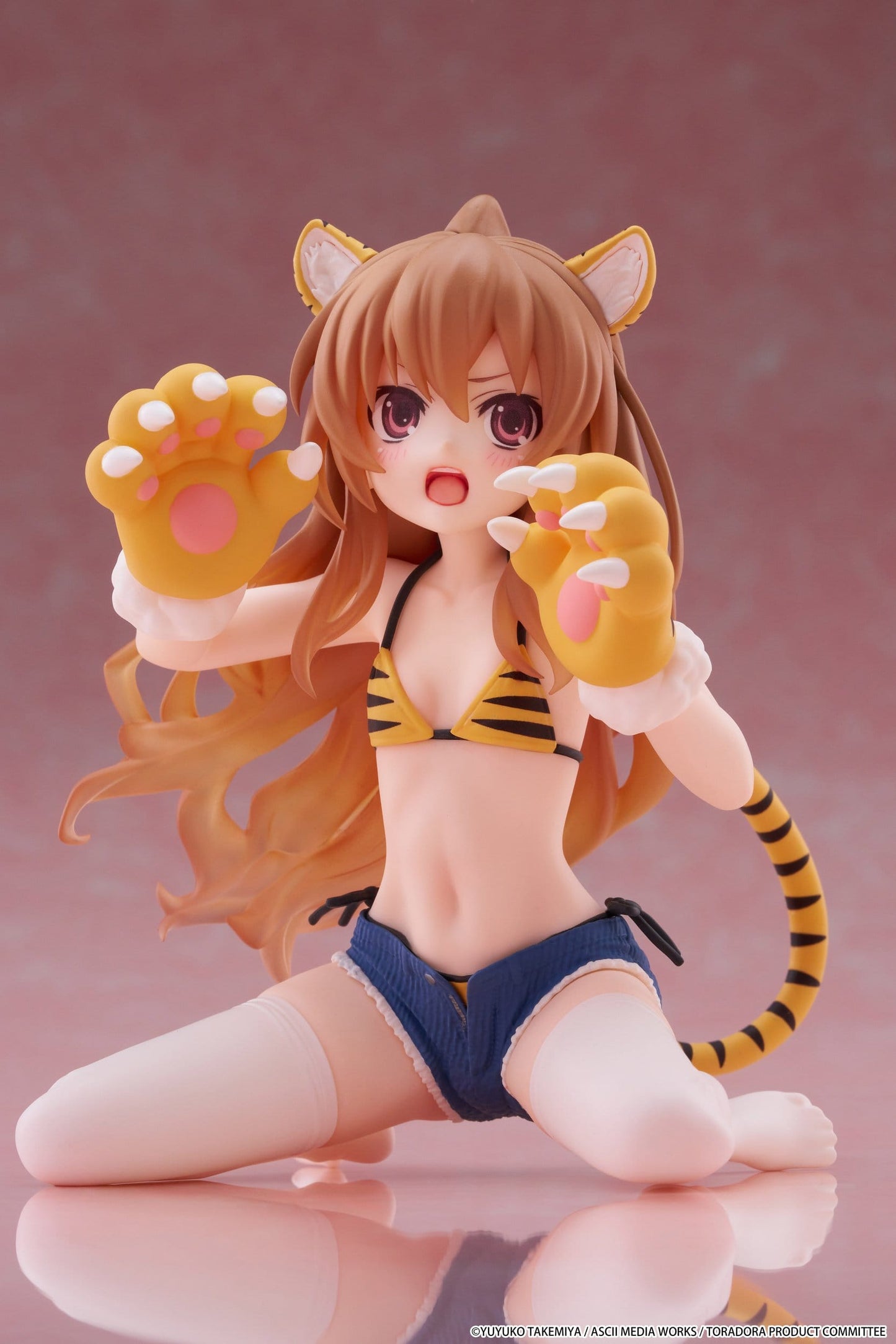 Toradora! - Taiga Aisaka Tiger Costume Swimwear Ver. Desktop Cute - Taito Prize