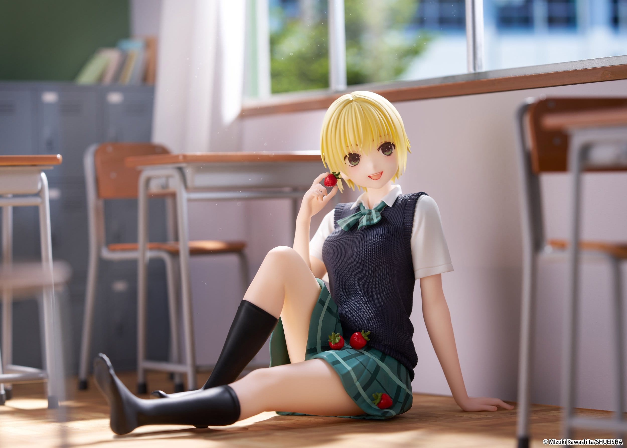 Strawberry 100% - Tsukasa Nishino School Uniform Ver. Desktop Cute - Taito Prize