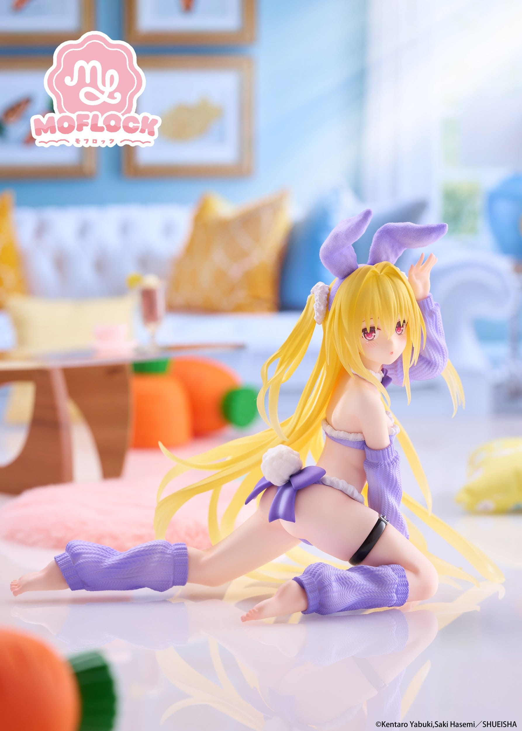 To Love-Ru Darkness - Golden Darkness Fluffy Bunny ver. MOFLOCK - Taito Prize