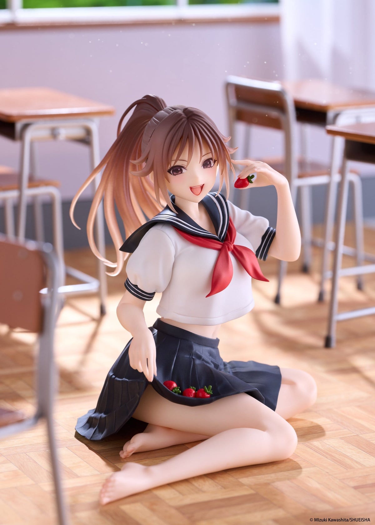 Strawberry 100% - Satsuki Kitaoji School Uniform Ver. Desktop Cute - Taito Prize