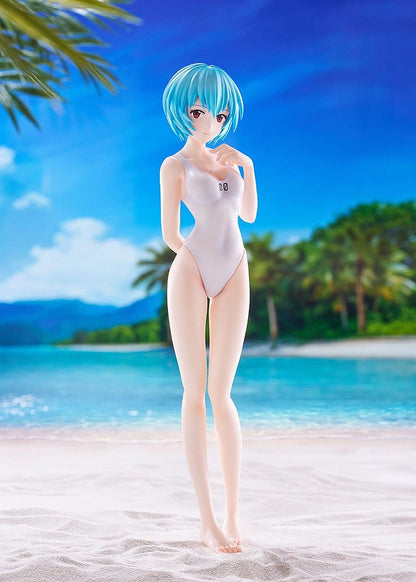 Rebuild of Evangelion - Rei Ayanami Beach Queens ~One-Piece Style~ L Size Pop Up Parade - Good Smile Company