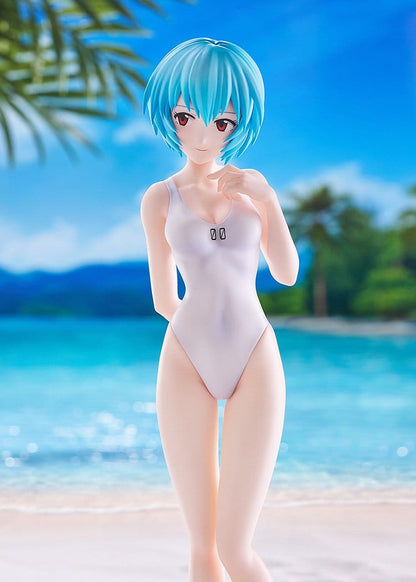 Rebuild of Evangelion - Rei Ayanami Beach Queens ~One-Piece Style~ L Size Pop Up Parade - Good Smile Company
