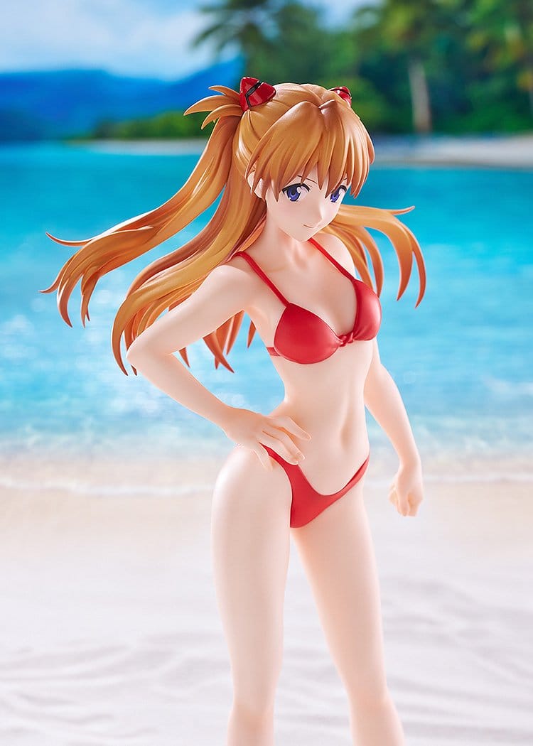 Rebuild of Evangelion - Asuka Shikinami Langley Beach Queens ~Bikini Style~ L Size Pop Up Parade - Good Smile Company