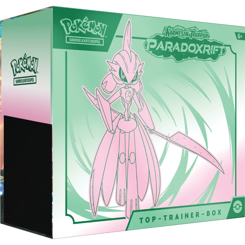 Pokémon TCG - Paradox Rift Eisenkrieger Top Trainer Box [DE]