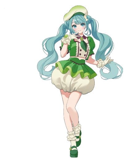 Hatsune Miku - Miku x Tirol Choco Matcha Mochi Ver. FuRyu Kuji  - FuRyu Prize
