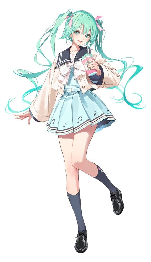Hatsune Miku - Sweet School Life Pure Ver. - FuRyu Prize
