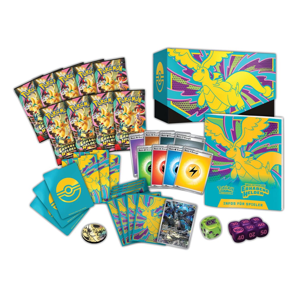 Pokémon TCG - Erhabene Helden Top Trainer Box [DE]