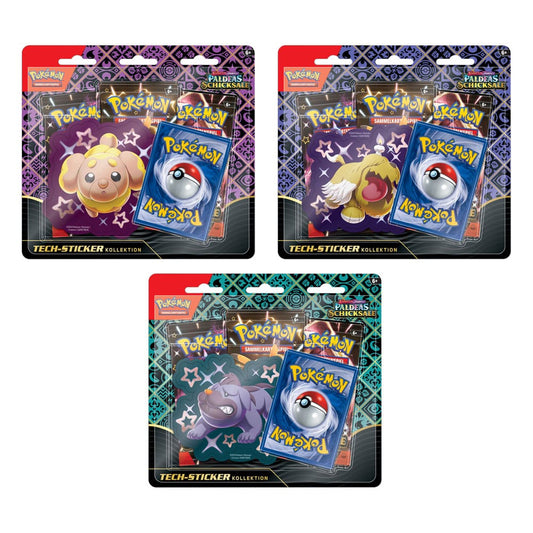 Pokémon TCG - Paldeas Schicksale Tech Sticker Collection [DE]