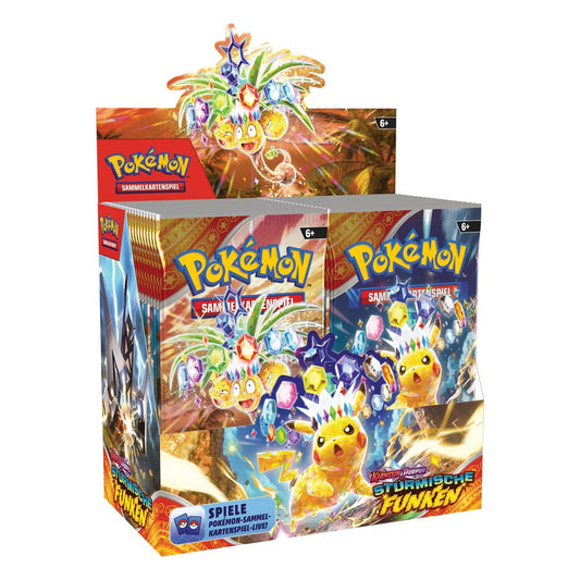 Pokémon TCG - Stürmische Funken Booster Display [DE]