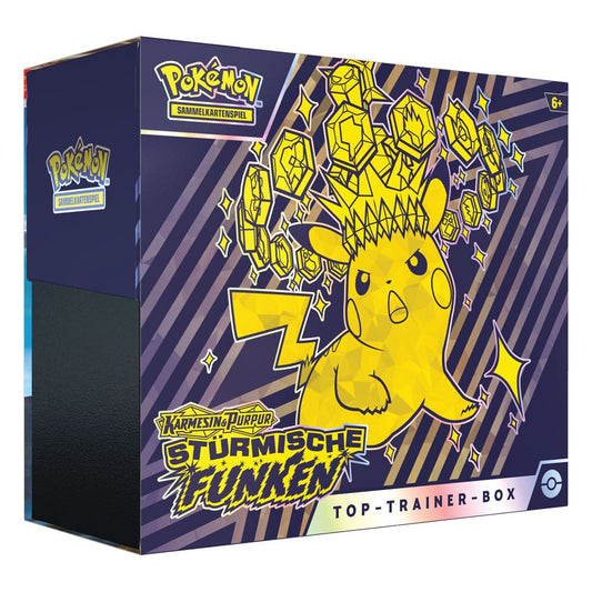 Pokémon TCG - Stürmische Funken Top Trainer Box [DE]